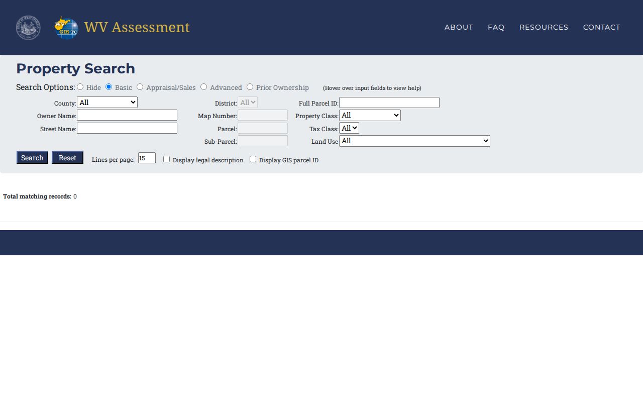 Hurricane residents directory property assessment search