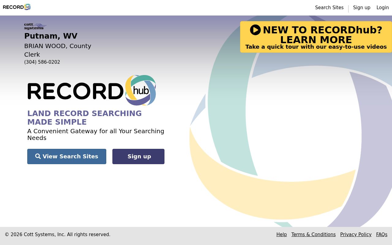 Hurricane residents directory Putnam deed portal